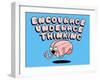 Encourage Underage Thinking-Steven Wilson-Framed Giclee Print