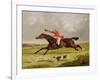 Encouraging Hounds, 1839 (Oil on Panel)-John Frederick Herring I-Framed Giclee Print