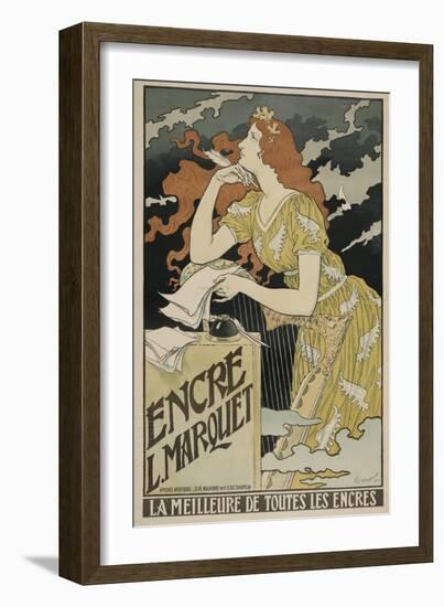 Encre L. Marquet, 1892-Eugene Grasset-Framed Giclee Print