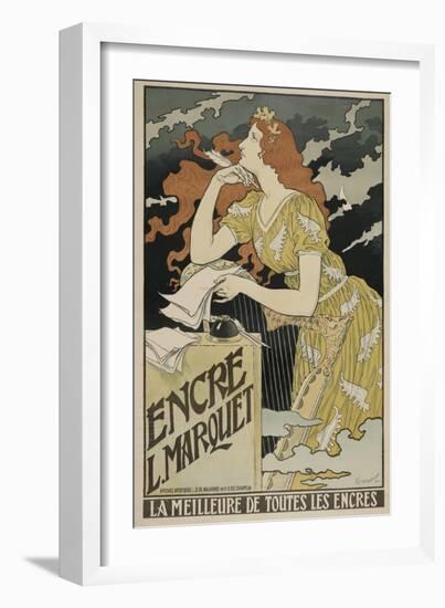 Encre L. Marquet, 1892-Eugene Grasset-Framed Giclee Print