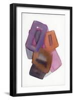 Encryption Stack-Michael Banks-Framed Giclee Print