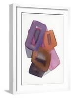 Encryption Stack-Michael Banks-Framed Giclee Print