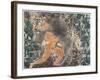 Encuentro II, 1996-Juan Alcazar-Framed Giclee Print