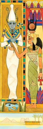 Isis (Right) and Osiris, Egyptian Mythology