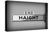 End Haight Mono-John Gusky-Stretched Canvas