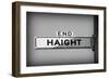 End Haight Mono-John Gusky-Framed Photographic Print