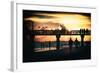 End of Beach Day-Philippe Hugonnard-Framed Photographic Print