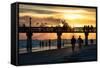 End of Beach Day-Philippe Hugonnard-Framed Stretched Canvas