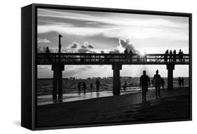 End of Beach Day-Philippe Hugonnard-Framed Stretched Canvas