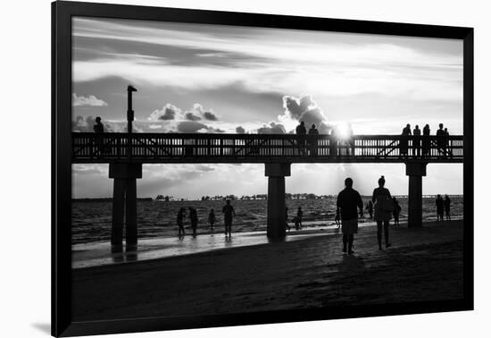 End of Beach Day-Philippe Hugonnard-Framed Photographic Print