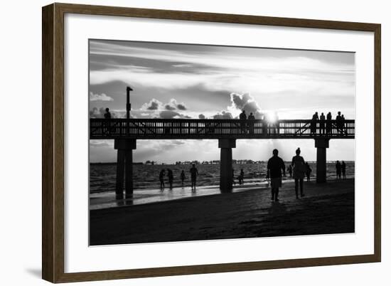 End of Beach Day-Philippe Hugonnard-Framed Photographic Print