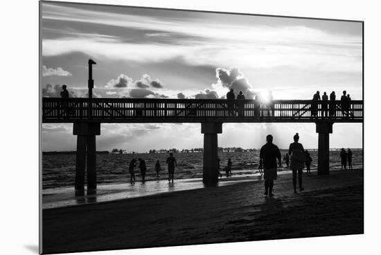 End of Beach Day-Philippe Hugonnard-Mounted Photographic Print