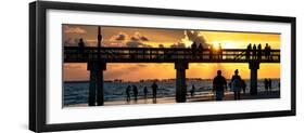 End of Beach Day-Philippe Hugonnard-Framed Photographic Print