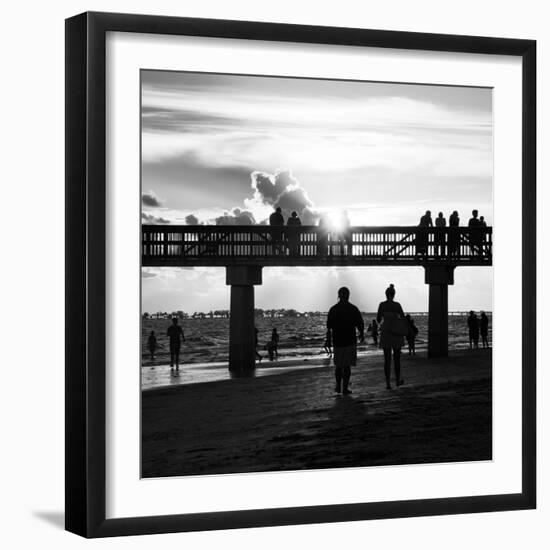 End of Beach Day-Philippe Hugonnard-Framed Photographic Print