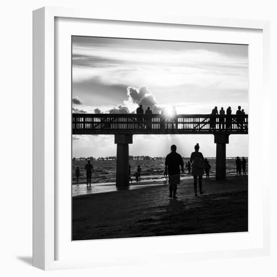 End of Beach Day-Philippe Hugonnard-Framed Photographic Print