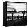 End of Beach Day-Philippe Hugonnard-Framed Stretched Canvas