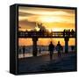 End of Beach Day-Philippe Hugonnard-Framed Stretched Canvas