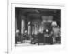 End of Great Hall at Cliveden, Estate Owned by Lord William Waldorf Astor and Wife Lady Nancy Astor-Hans Wild-Framed Photographic Print