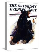 "End of Hibernation," Saturday Evening Post Cover, April 17, 1937-Jack Murray-Stretched Canvas