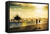 End of Love Day - In the Style of Oil Painting-Philippe Hugonnard-Framed Stretched Canvas