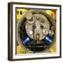 End of Magnet for Large Hadron Collider-David Parker-Framed Premium Photographic Print