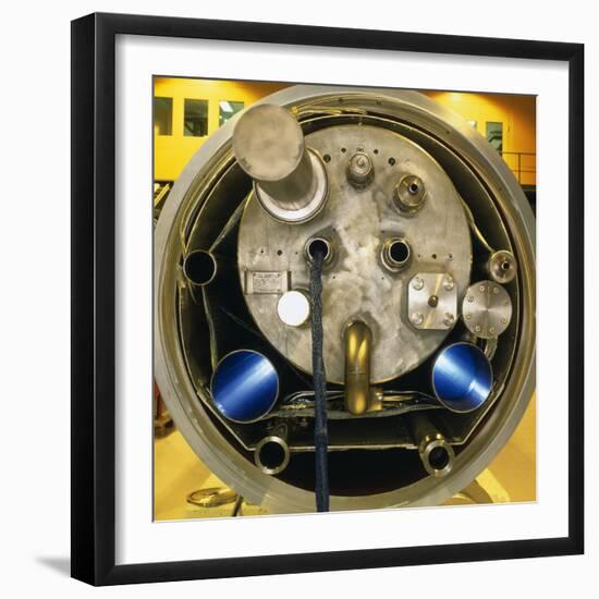 End of Magnet for Large Hadron Collider-David Parker-Framed Premium Photographic Print