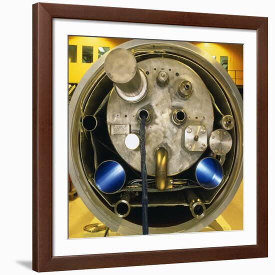 End of Magnet for Large Hadron Collider-David Parker-Framed Photographic Print