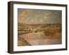 End of the Afternoon, Vetheuil, 1880-Claude Monet-Framed Giclee Print