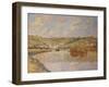 End of the Afternoon, Vetheuil-Claude Monet-Framed Giclee Print