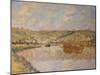 End of the Afternoon, Vetheuil-Claude Monet-Mounted Giclee Print