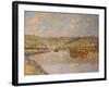 End of the Afternoon, Vetheuil-Claude Monet-Framed Giclee Print