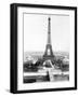 End of the Building of the Eiffel Tower in Paris March 31, 1889 for World Fair in Paris 1889-null-Framed Photo