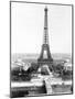 End of the Building of the Eiffel Tower in Paris March 31, 1889 for World Fair in Paris 1889-null-Mounted Photo