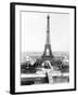 End of the Building of the Eiffel Tower in Paris March 31, 1889 for World Fair in Paris 1889-null-Framed Photo