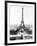 End of the Building of the Eiffel Tower in Paris March 31, 1889 for World Fair in Paris 1889-null-Framed Photo