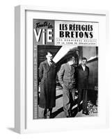 End of the Line of Demarcation Between German-Occupied and Vichy France, 1942-null-Framed Giclee Print