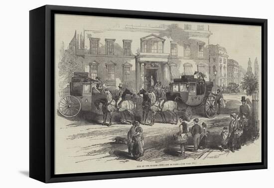 End of the Season, 1846, Off to Paris-Myles Birket Foster-Framed Stretched Canvas