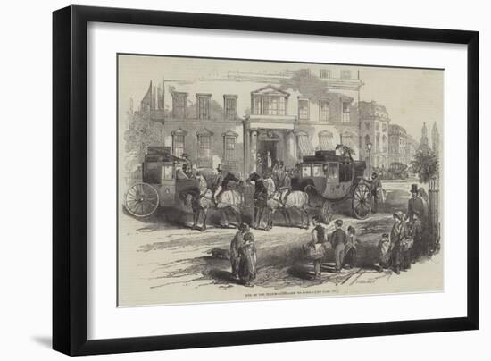 End of the Season, 1846, Off to Paris-Myles Birket Foster-Framed Giclee Print