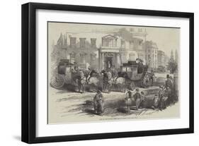 End of the Season, 1846, Off to Paris-Myles Birket Foster-Framed Giclee Print