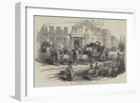 End of the Season, 1846, Off to Paris-Myles Birket Foster-Framed Giclee Print