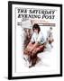 "End of the Season," Saturday Evening Post Cover, September 12, 1925-Paul Stahr-Framed Giclee Print