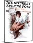 "End of the Season," Saturday Evening Post Cover, September 12, 1925-Paul Stahr-Mounted Giclee Print