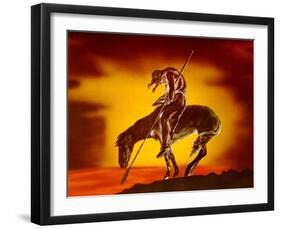 End of the Trail-James Earle Fraser-Framed Art Print