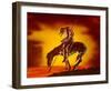 End of the Trail-James Earle Fraser-Framed Art Print