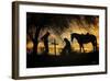 End of the Trail-Barry Hart-Framed Giclee Print