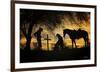 End of the Trail-Barry Hart-Framed Giclee Print