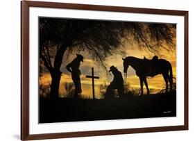 End of the Trail-Barry Hart-Framed Giclee Print