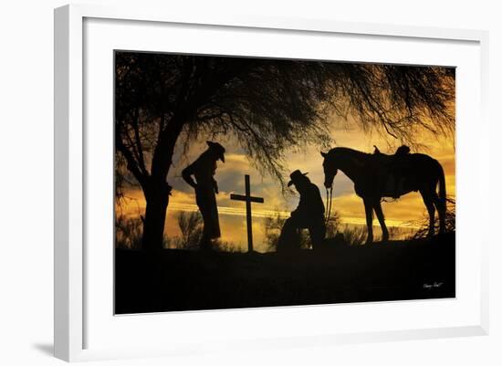 End of the Trail-Barry Hart-Framed Art Print