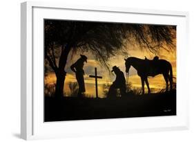 End of the Trail-Barry Hart-Framed Art Print