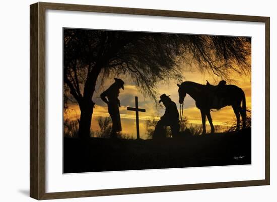 End of the Trail-Barry Hart-Framed Art Print